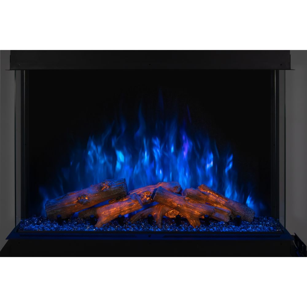 Modern Flames SPM-3626 36" Sedona Pro Multi Built-In/Clean Face Electric Fireplace in Black